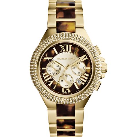 gouden horloge michael kors|horloge Michael Kors dames.